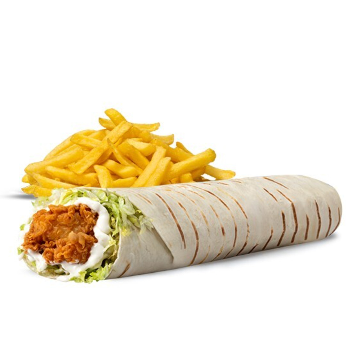 Chicken Roll Menü
