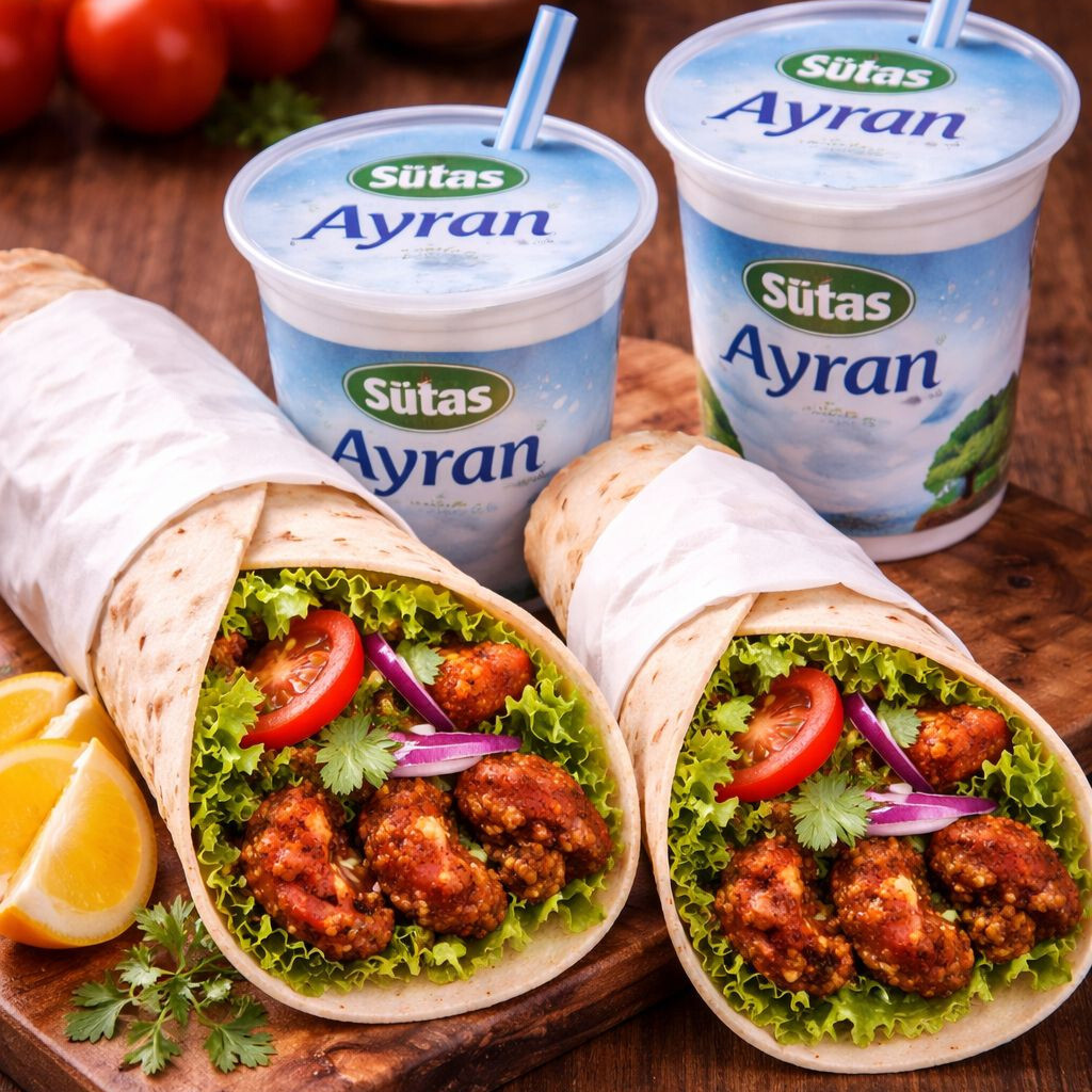 2 Li Dürüm Normal + ayran
