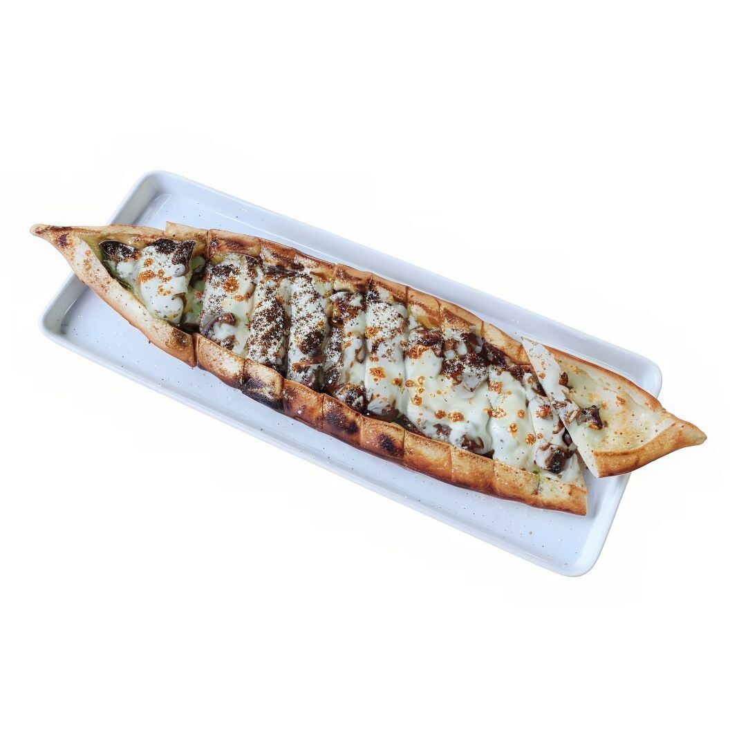 Kavurmalı Kaşarlı Pide