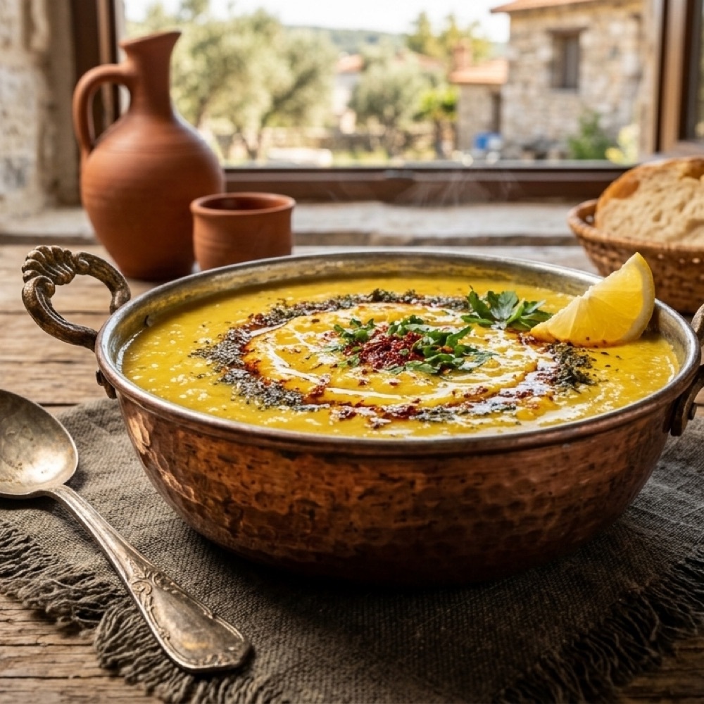 Tereyağlı Mercimek Çorbası