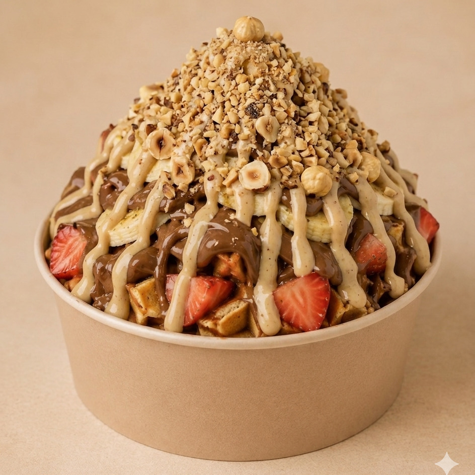 Karışık Waffle (Kova)
