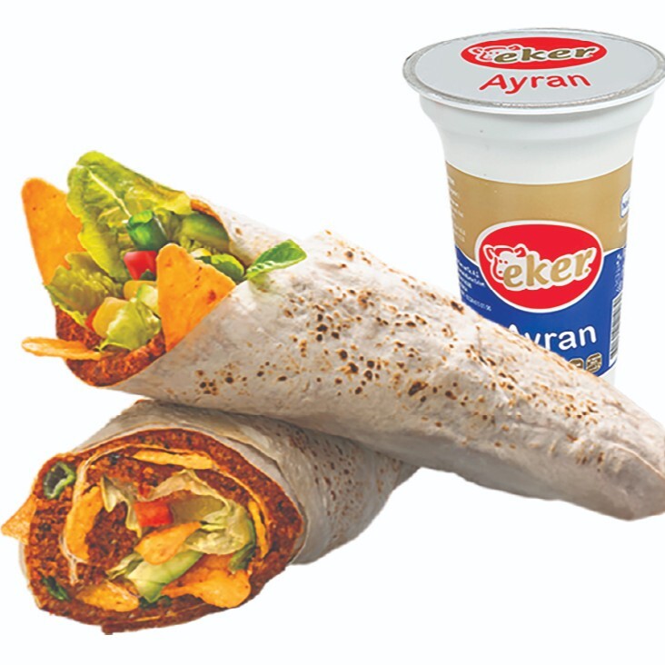 Doritoslu Usta Çiğ Köfte Dürüm Menü