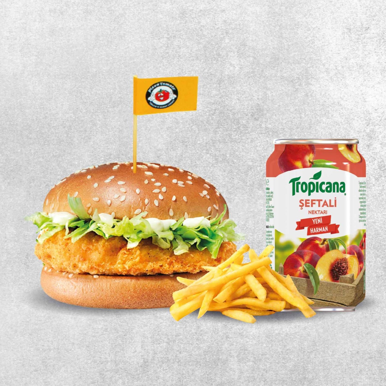 Çocuk Hamburger Menüsü
