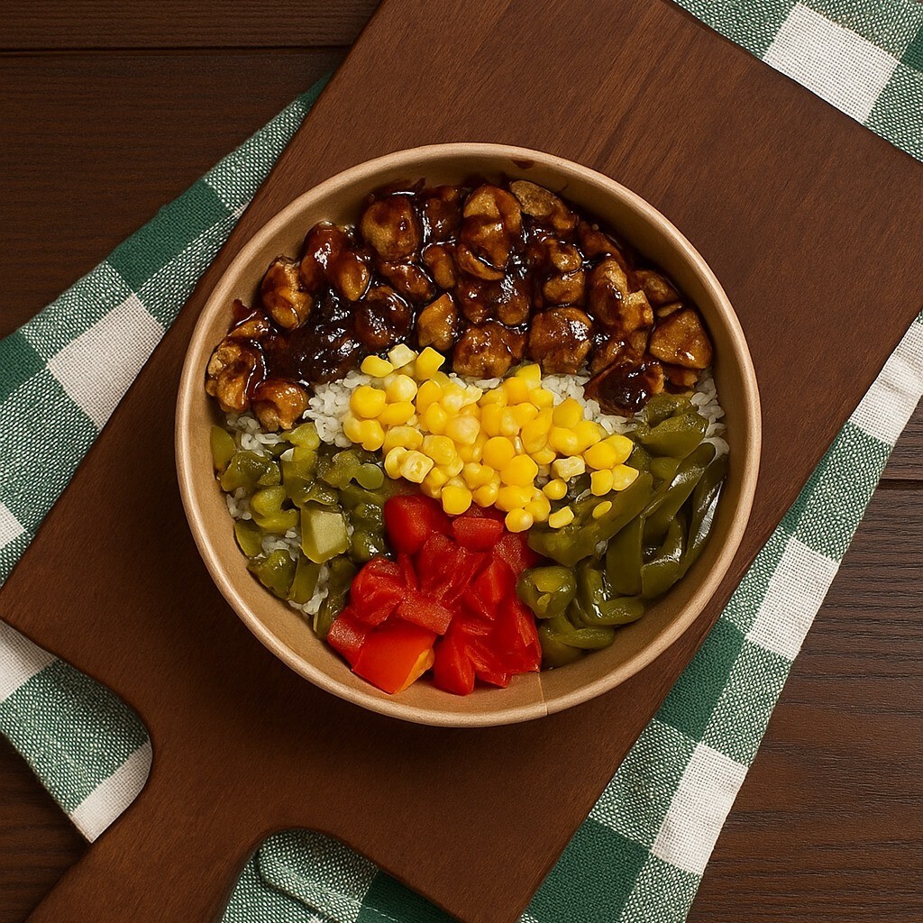 Duble Pilav Üstü Barbekülü Tavuk