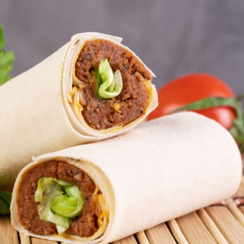 Çiğ Köfte (Çift Lavaş)