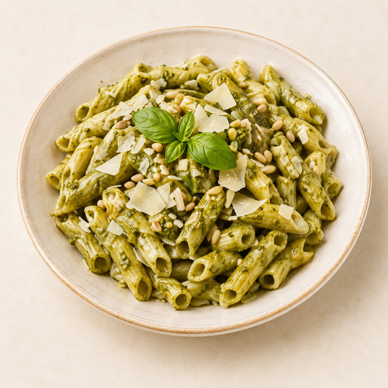 Pesto Soslu Makarna