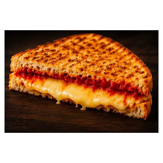 Kaşarlı Tost (Bazlama Ekmeği)
