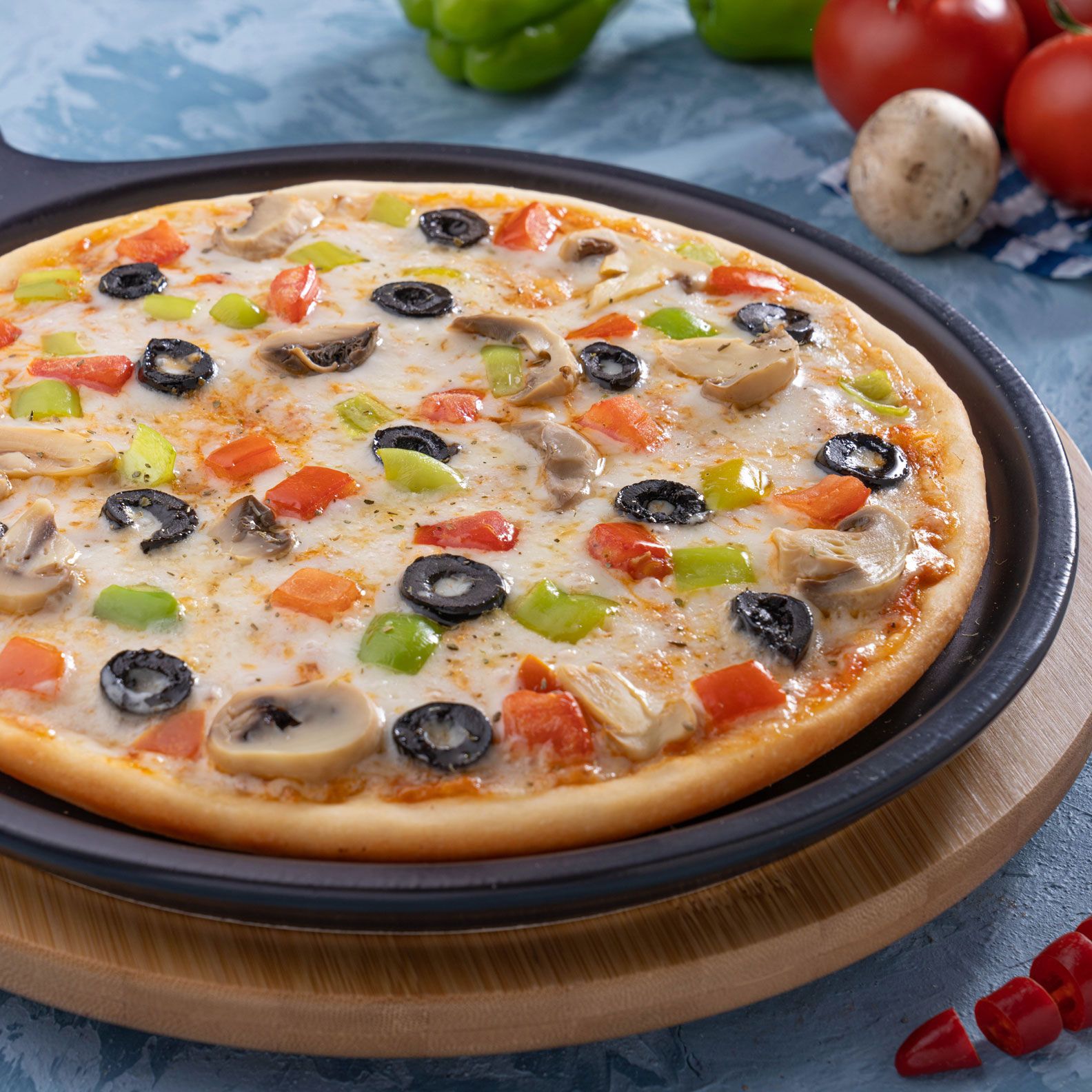 Sebzeli Pizza (Orta Boy)