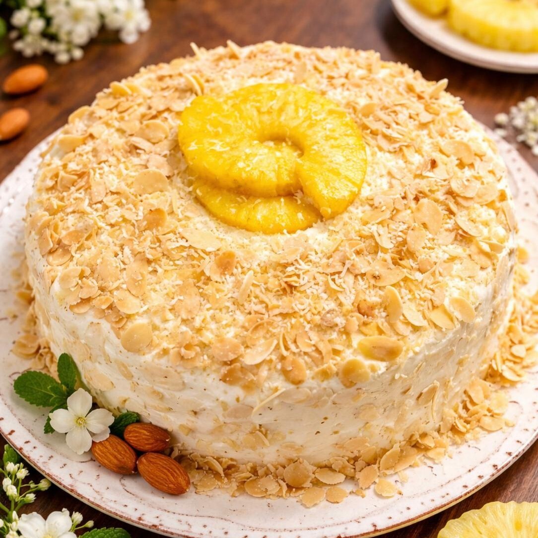 Ananas Badem Pasta (950 gr)