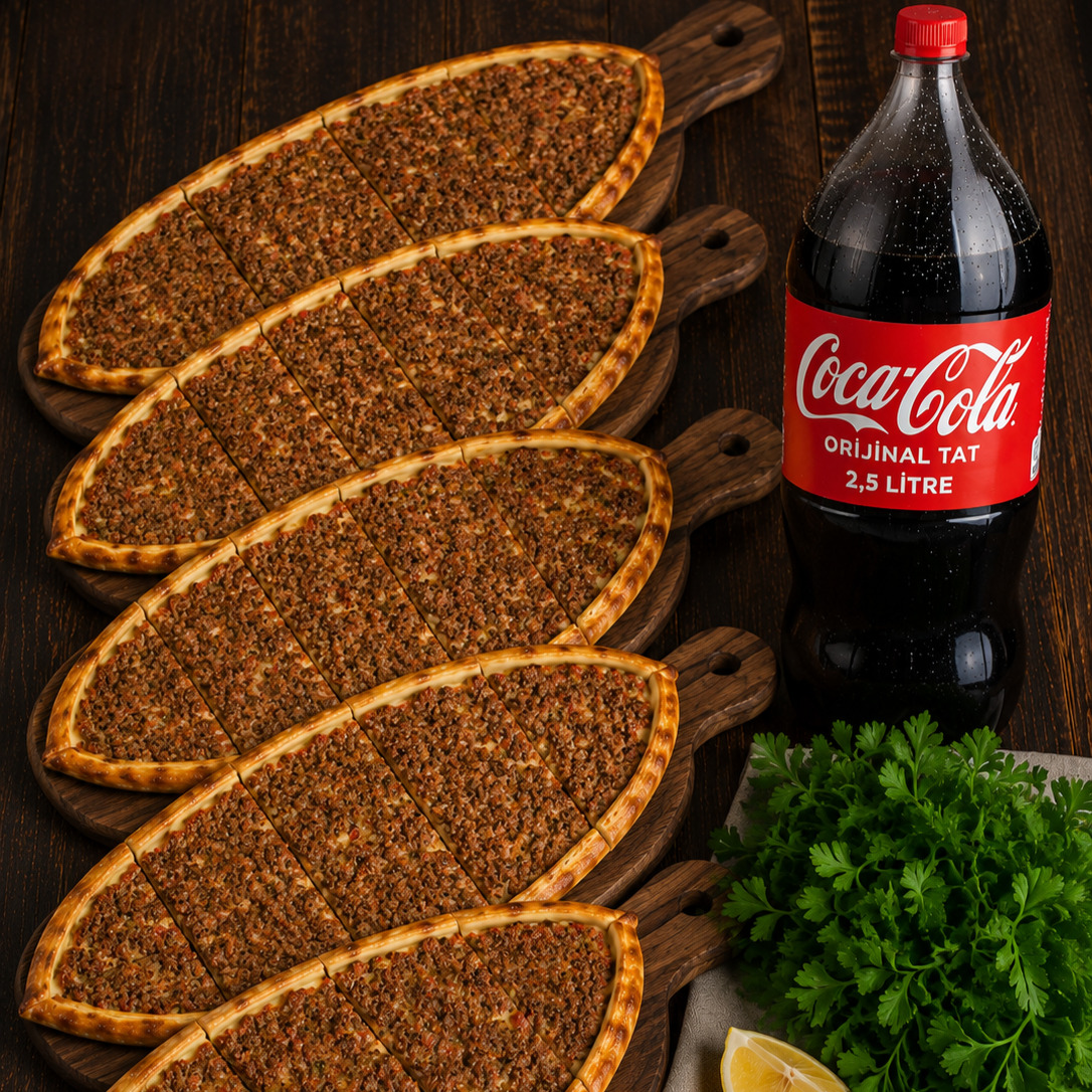 5 Adet Kıymalı + 2,5 Litre Coca Cola