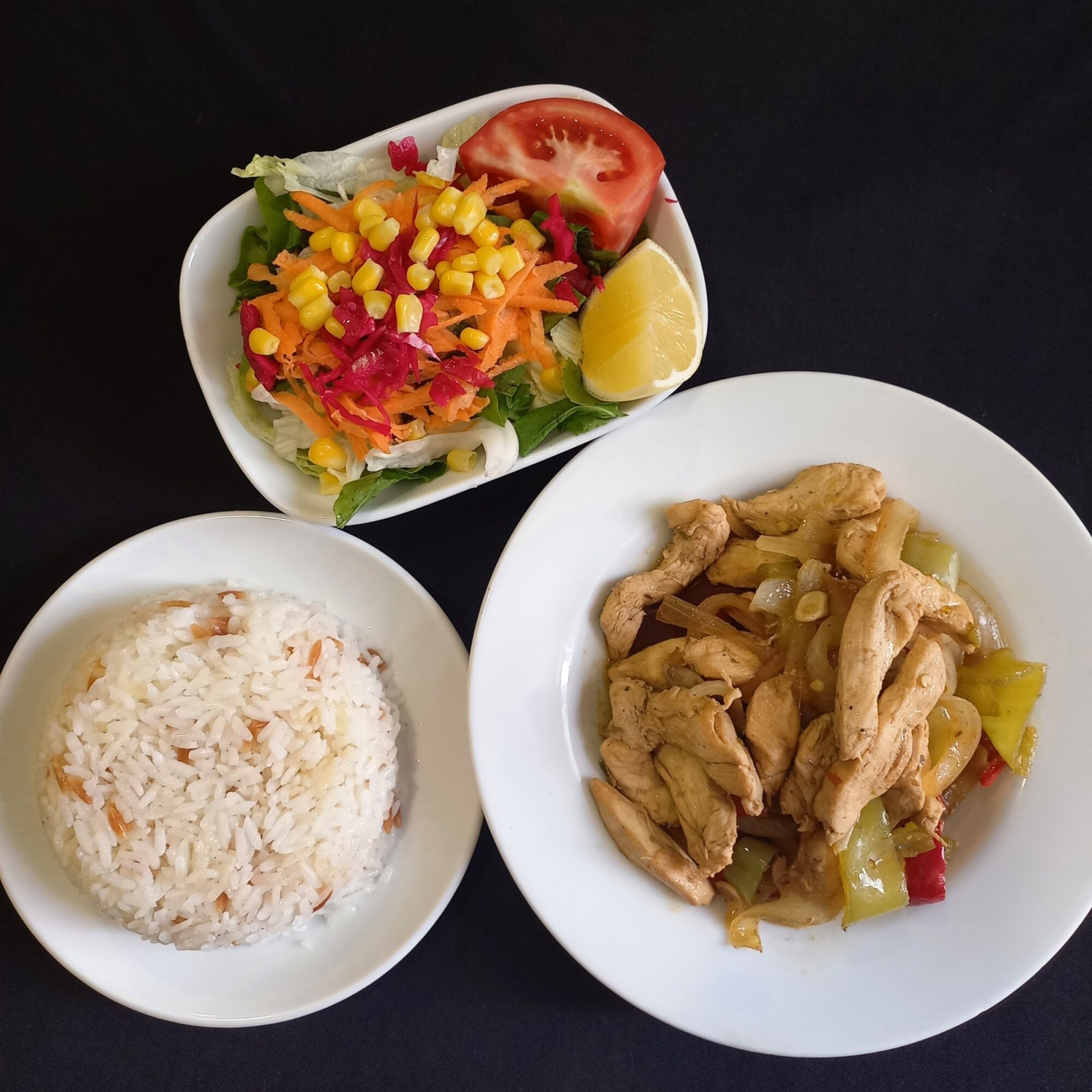 Soya Soslu Tavuk Menü
