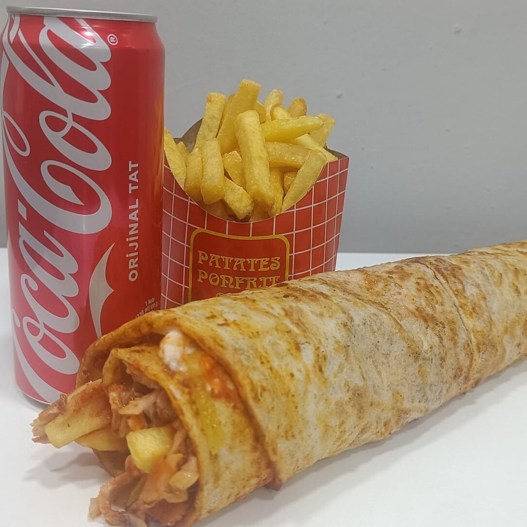 100 Gr Hatay Usulu Tavuk Dürüm menü