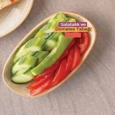 Domates - Salatalık Tabağı