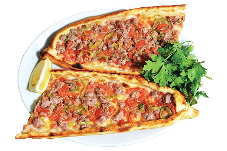 2'li Kuşbaşılı Pide & Ayran Menü