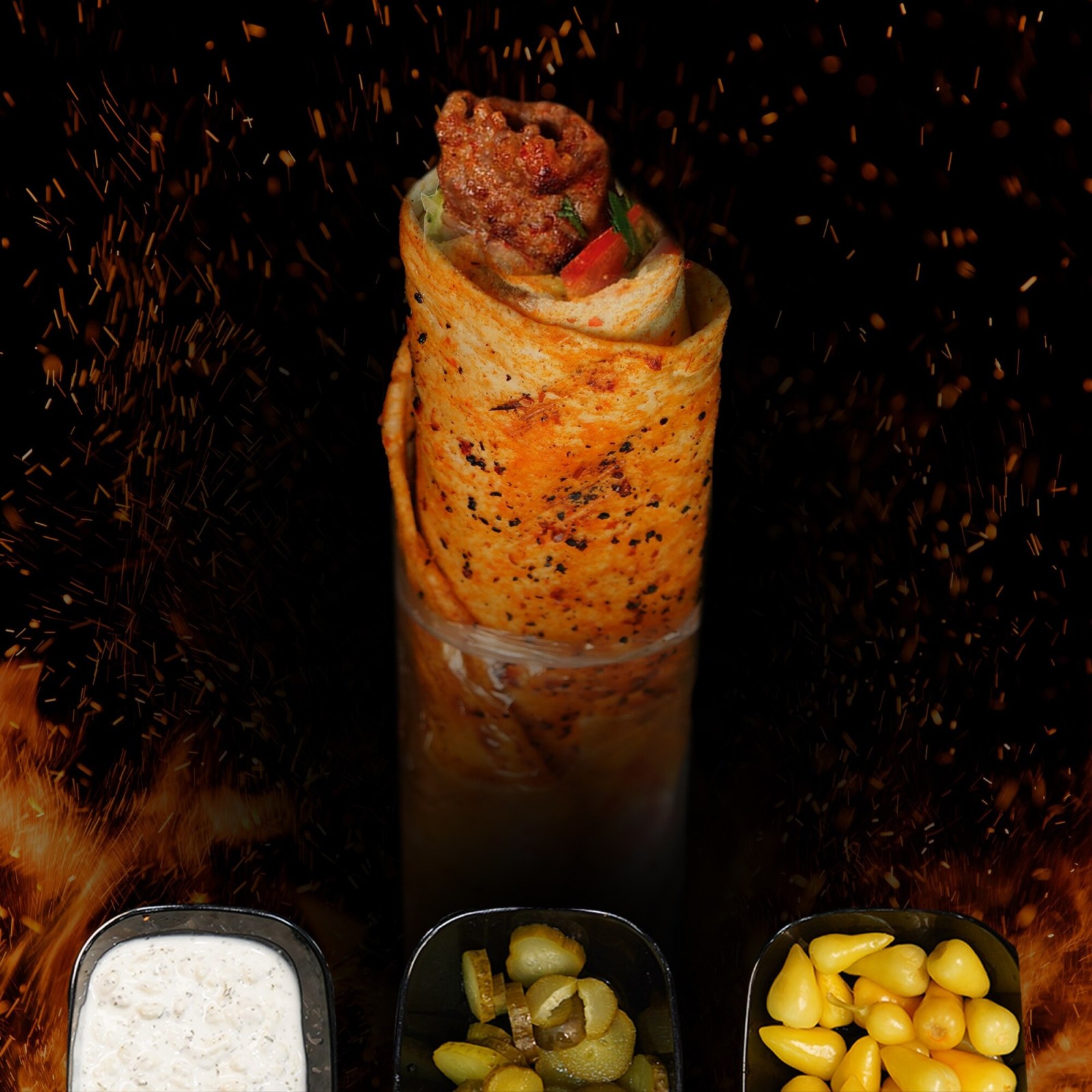 Urfa Dürüm ''Özel Soslu'' + İçecek