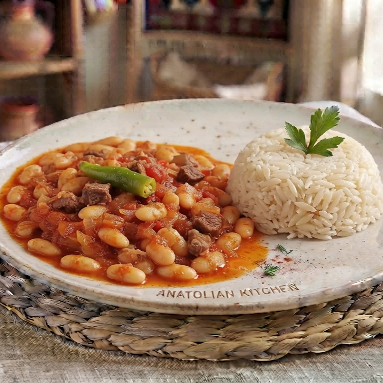 Anadolu Mutfağından Kuru Fasulye & Pirinç Pilavı
