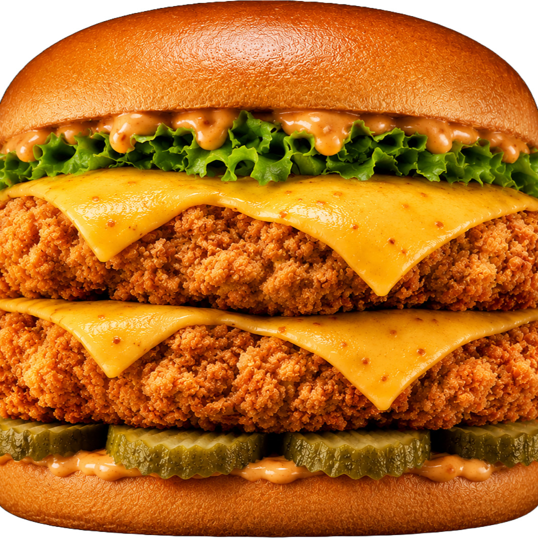 Double Chicken Burger