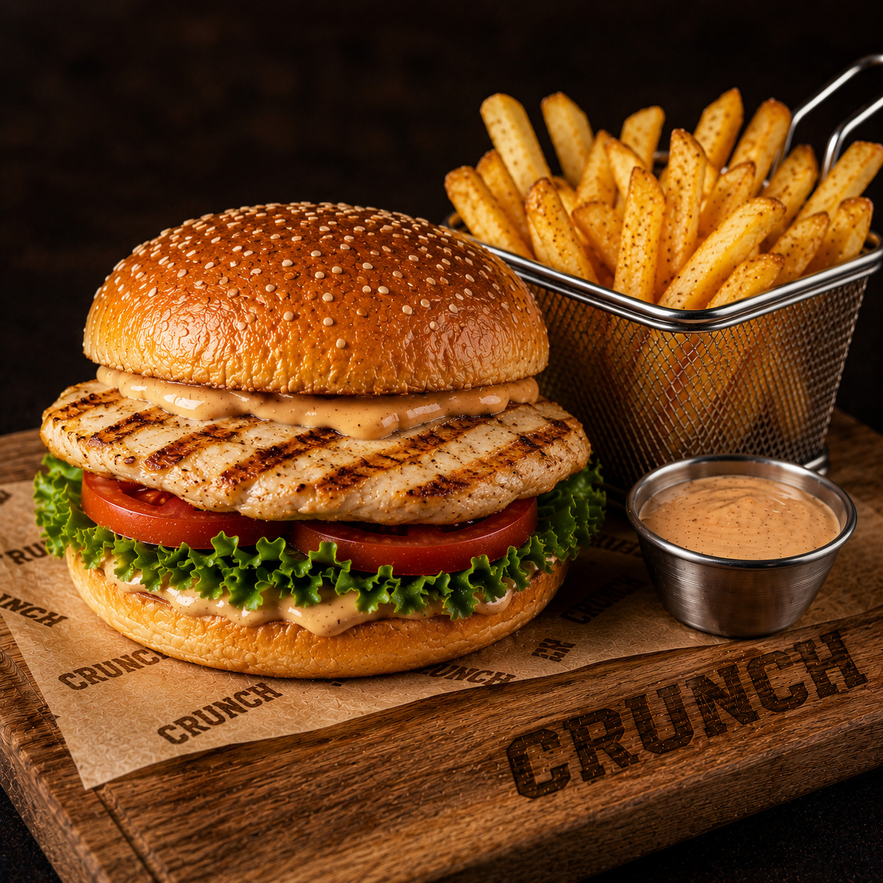 Fit Tavuk Burger