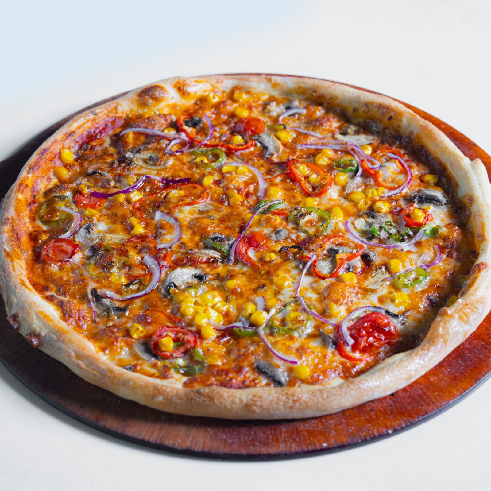 Sebze Sever Pizza (Büyük Boy)
