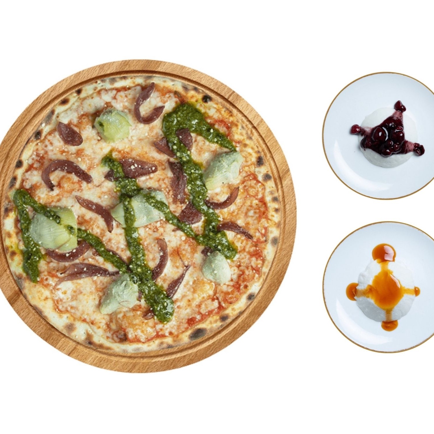 Enginarlı Kalbi Pizza (Orta)