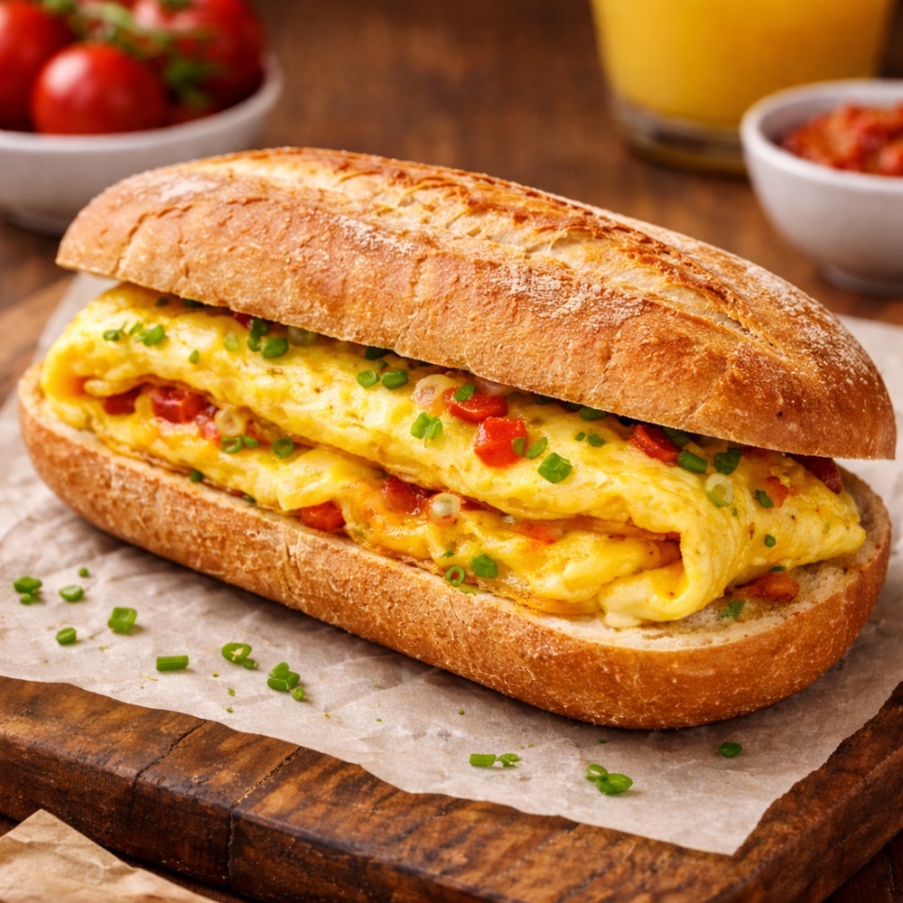 ⭐ Omletli Sandviç (Klasik)