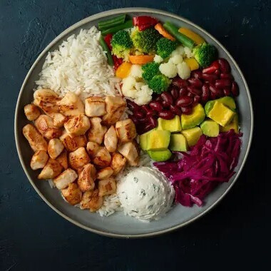 Chicken Loukumi / Tavuk Lokum Bowl