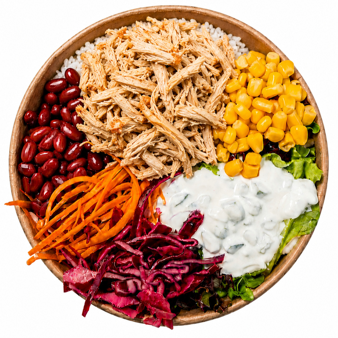 Acılı Tiftik Tavuklu Bowl