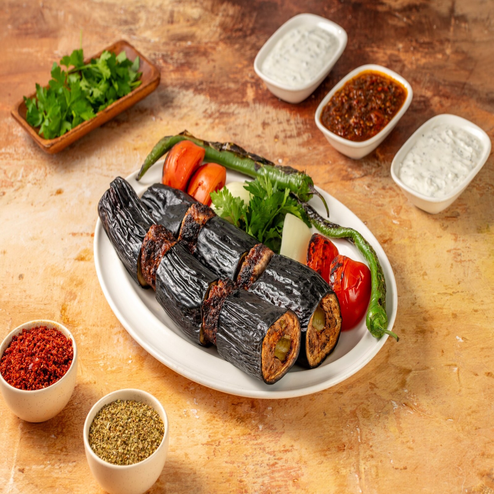 Patlıcanlı Kebap 250 gr