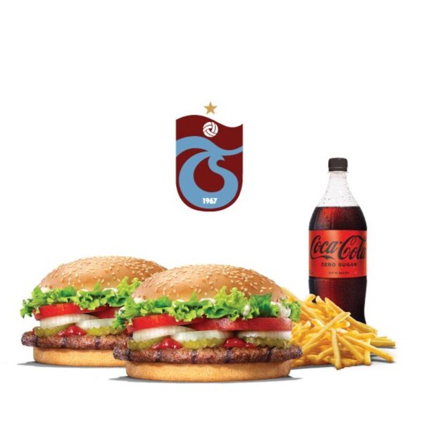Trabzonspor burger Menüsü