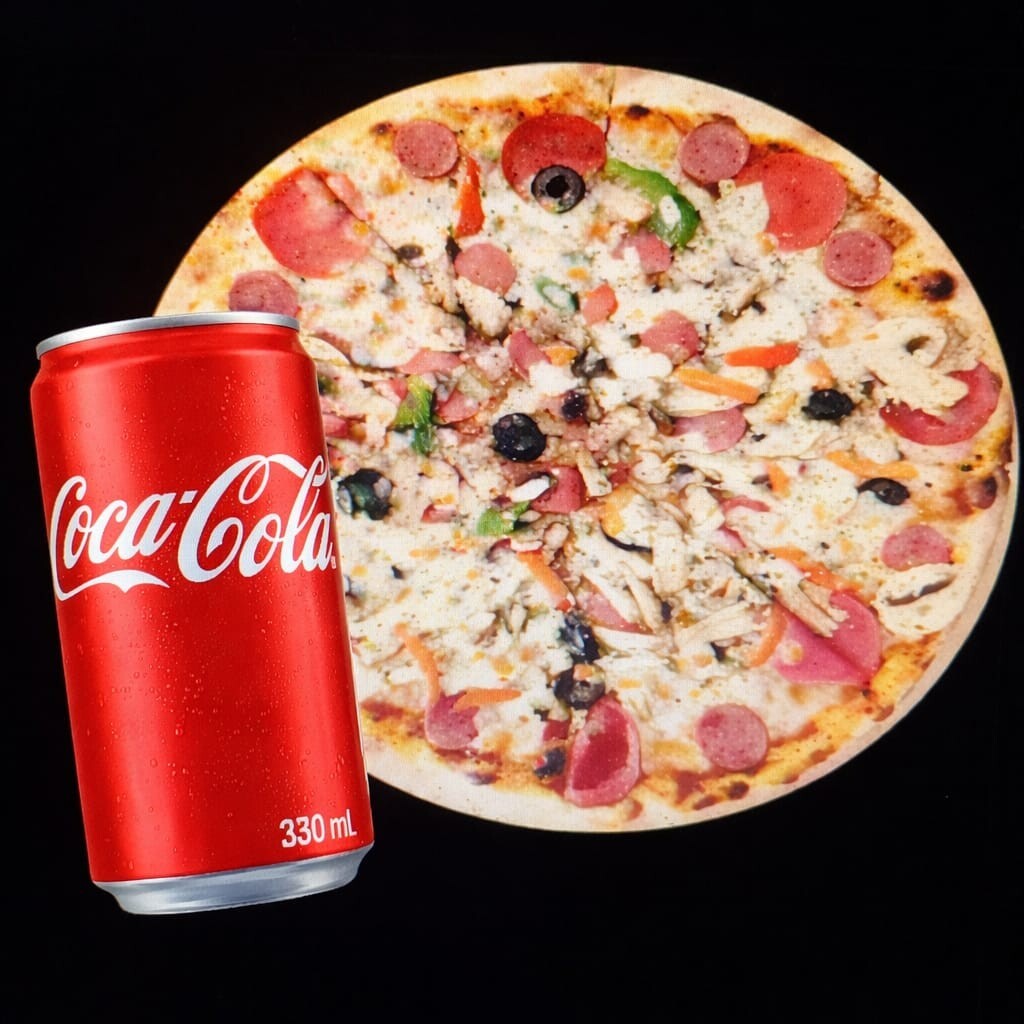 1 Adet Orta Boy Pizza Menü