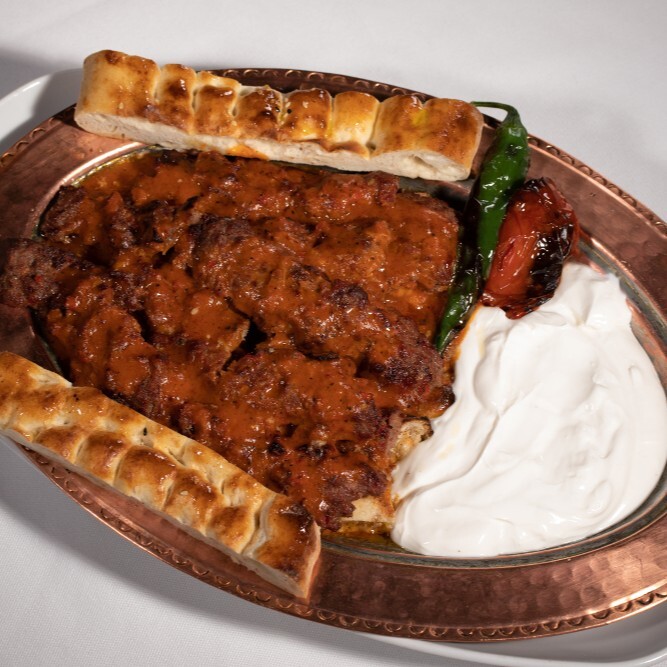 İskender ( adana kebapdan )