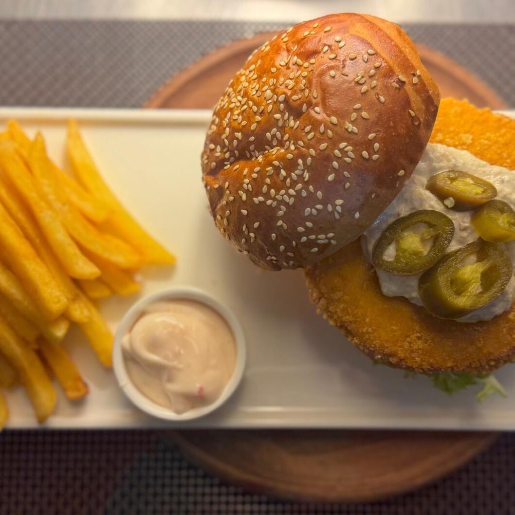 Chicken Burger Menü
