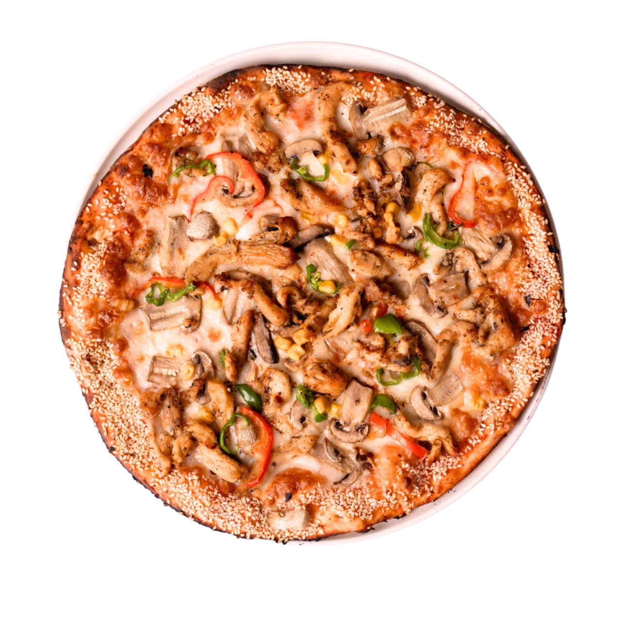 Tavuklu Pizza