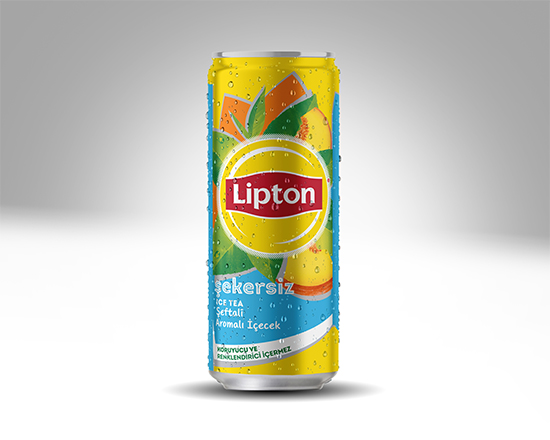Lipton Şeftali Şekersiz (33 cl)(Kutu)