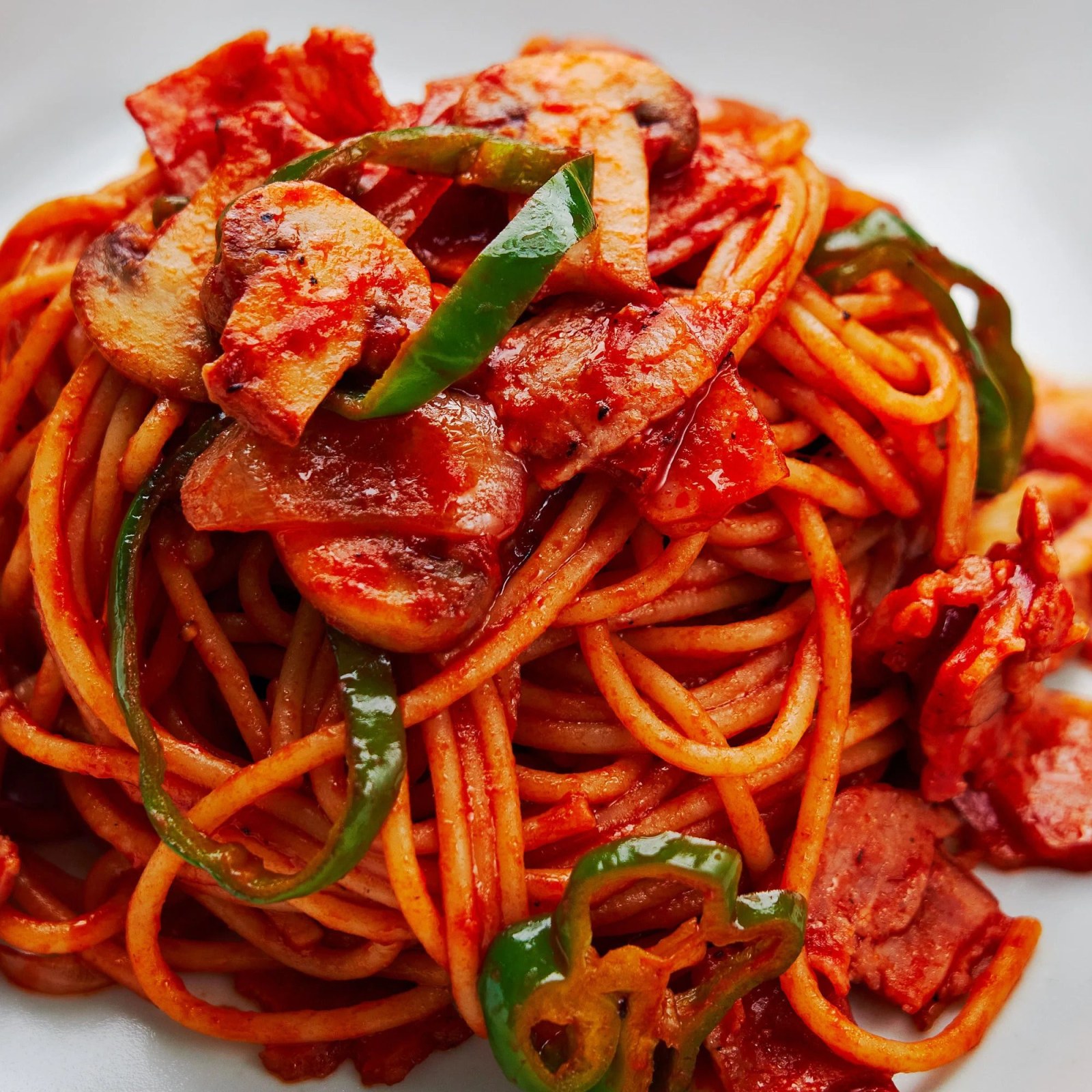 Spagetti Napolitan +Ayran