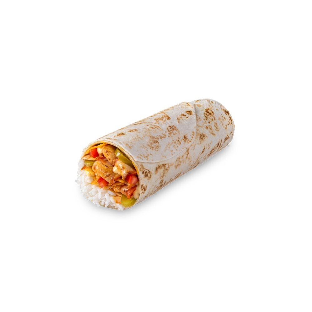 Özel Soslu Burrito Tavuk Döner