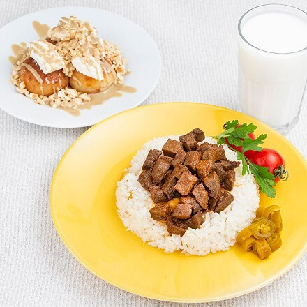 Ciğerli Pilav Menü