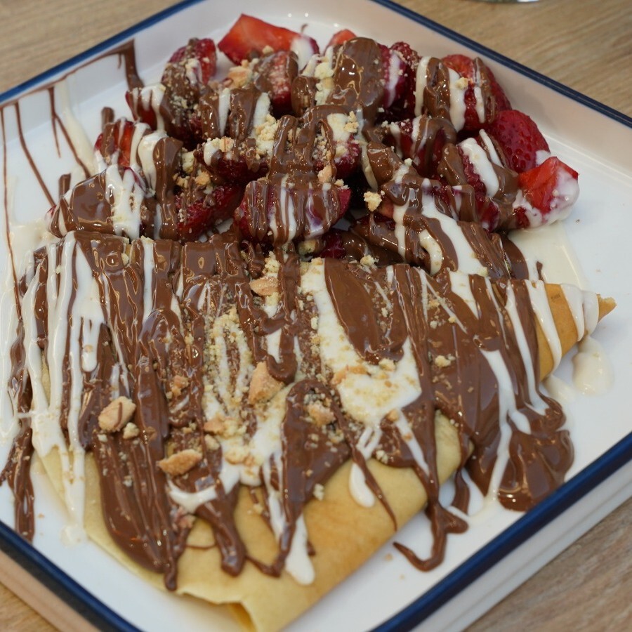 Double Chocolate Crepe