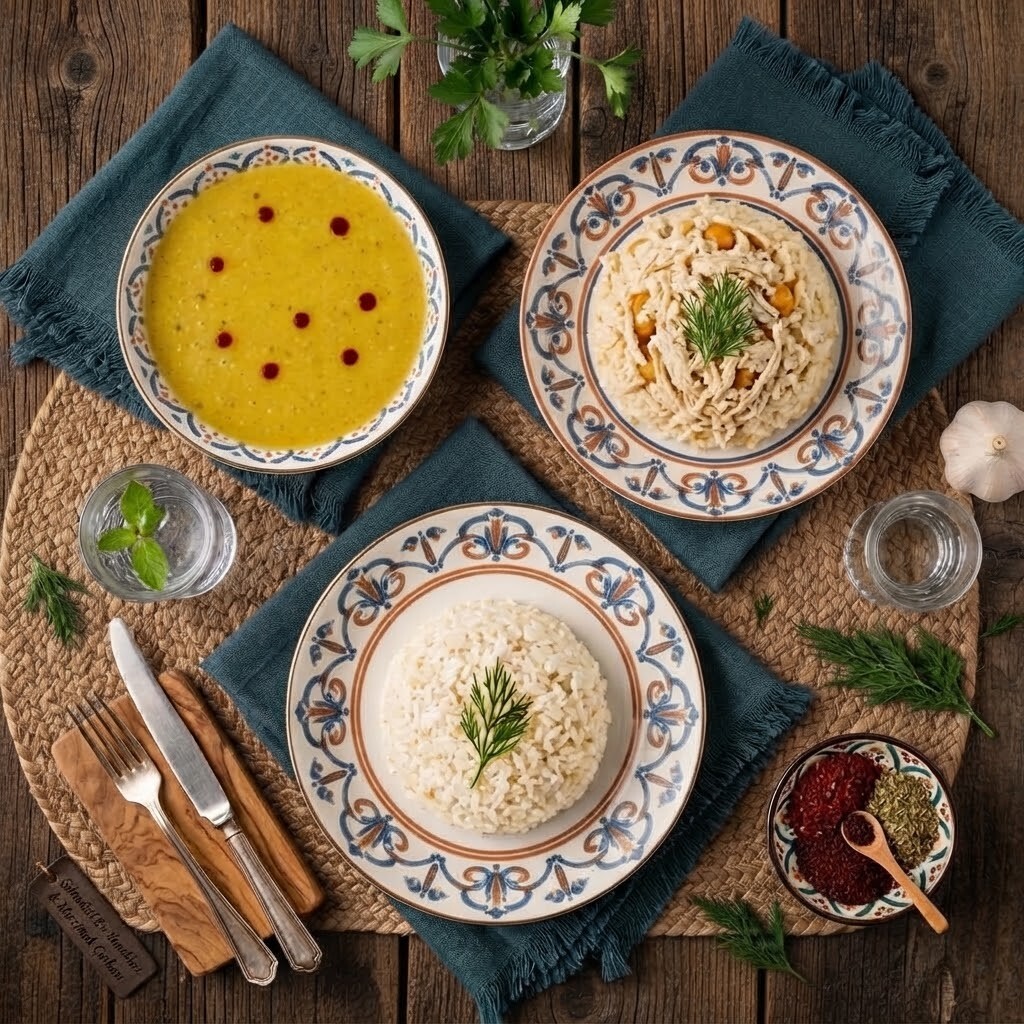 Pilav Üstü Menünü Oluştur