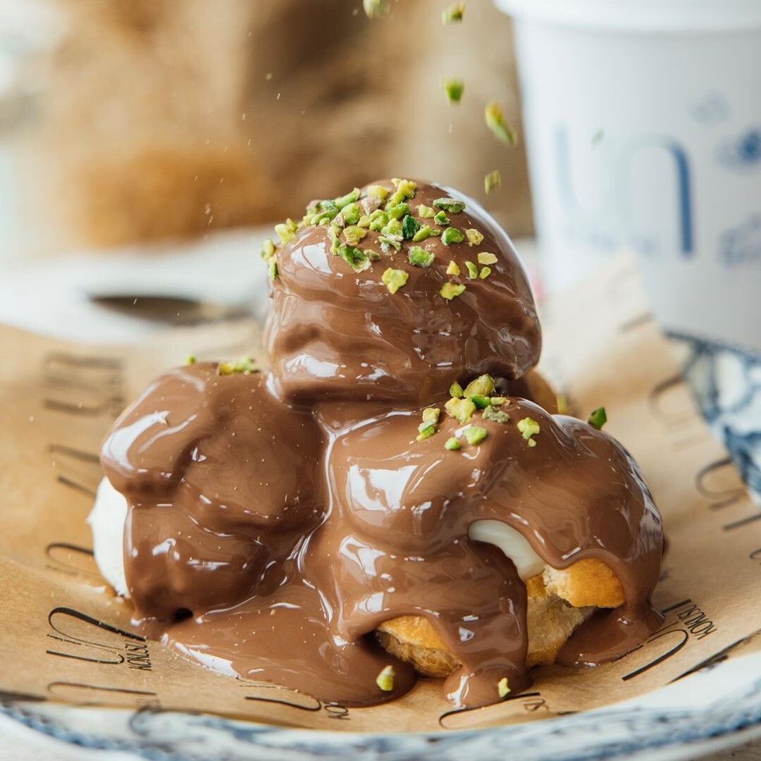 Belçika Çikolatalı(Sütlü) Profiterol