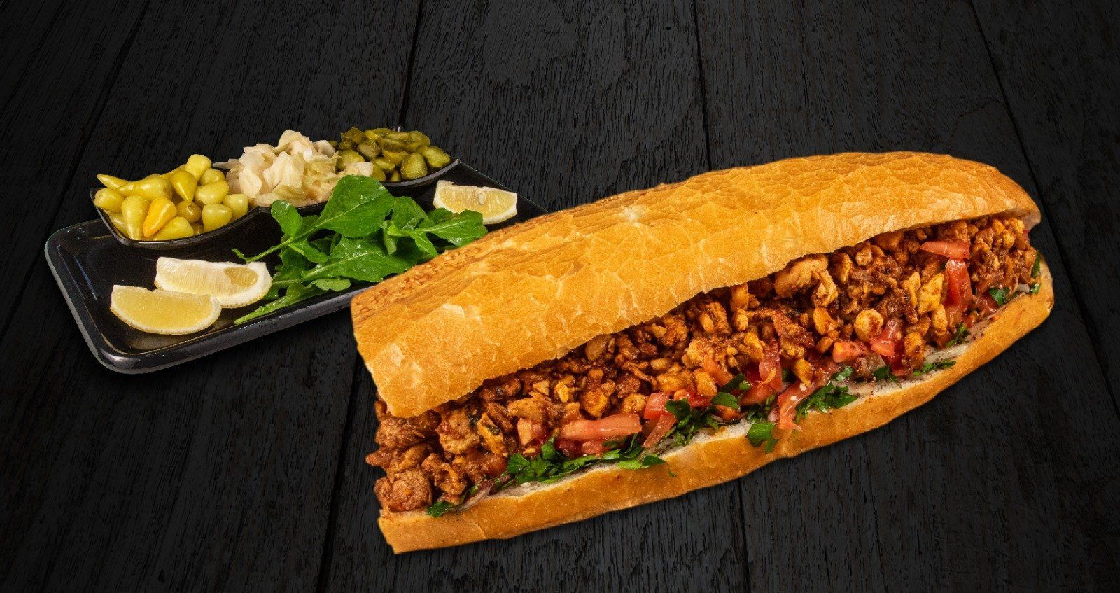 Bütün Ekmek Arası Tavuk Tantuni
