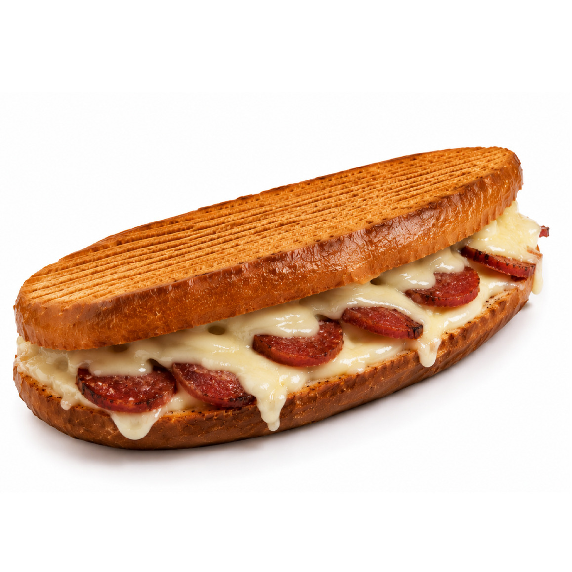 Kaşarlı Sucuklu Tost