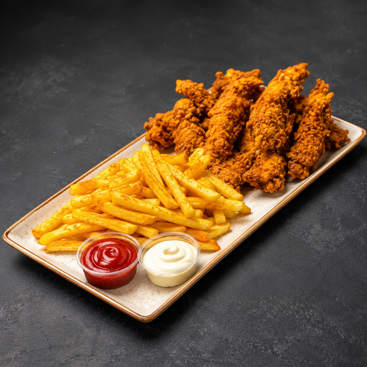 Cajun Tabağı Menü