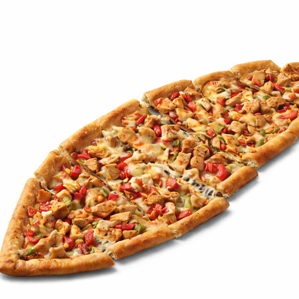 🍗 Tavuklu Pide – 45 cm