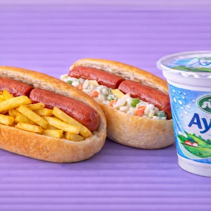 Hotdog Menü (Patatesli ve Goralı)