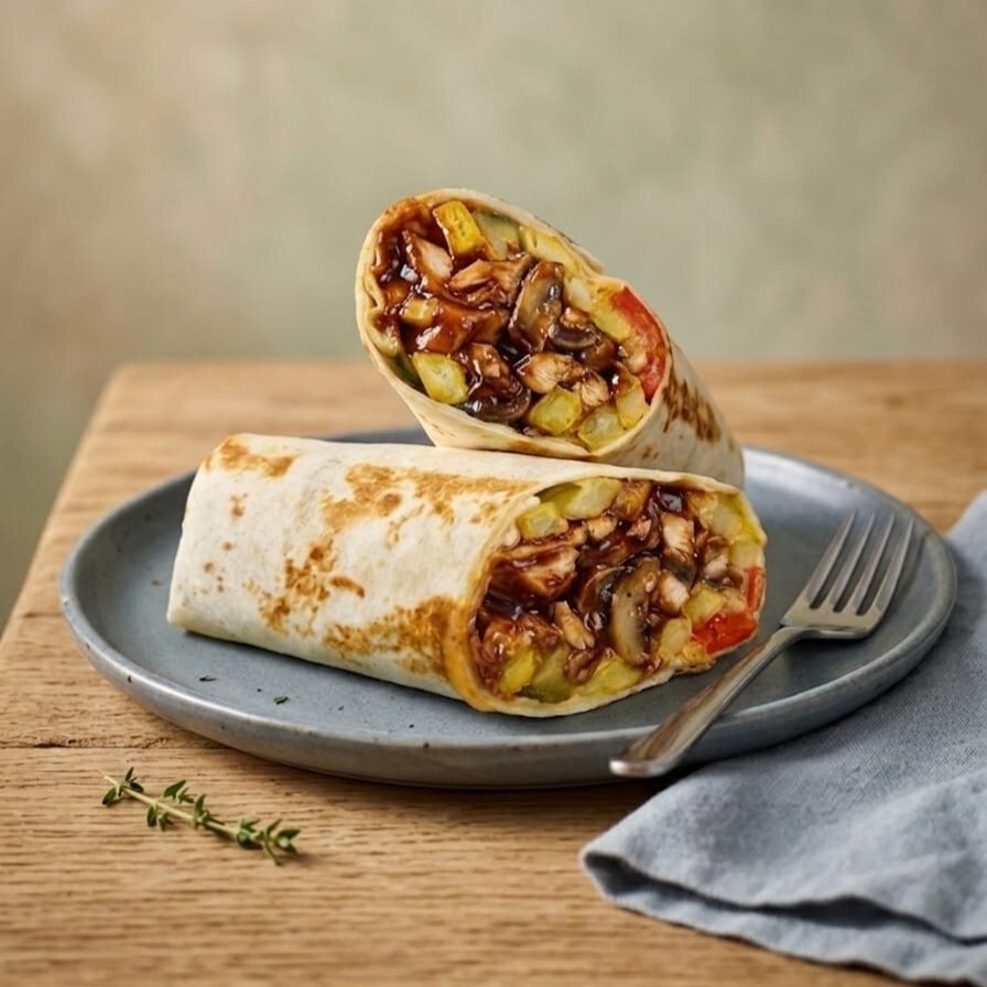 Bbq Tavuk Wrap