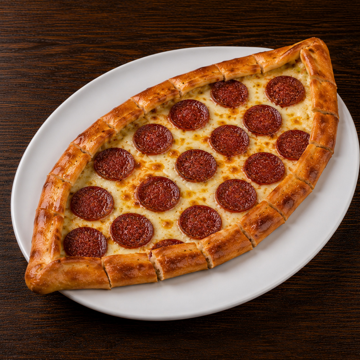 Peynirli Sucuklu Pide