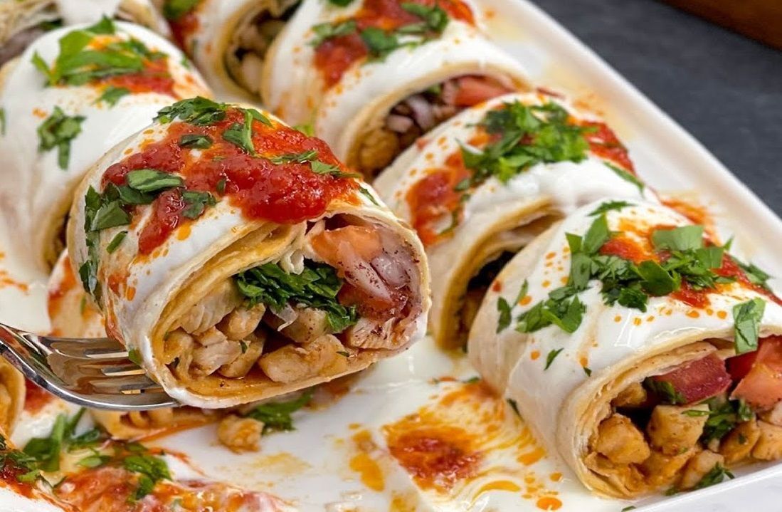 Yoğurtlu Tavuk Tantuni Dürüm