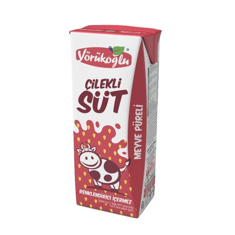 Süt Çilekli (180 ml)