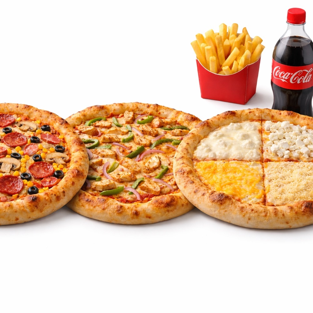 Coca-Cola Doyuran Altın Üçlü Menü